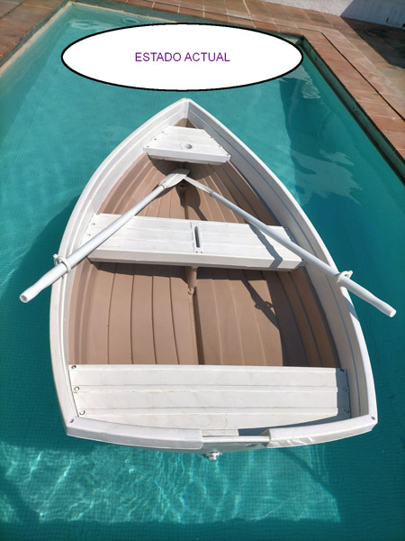 barca 2remos fibra pintado 50x252x131 (150eu.) 1u